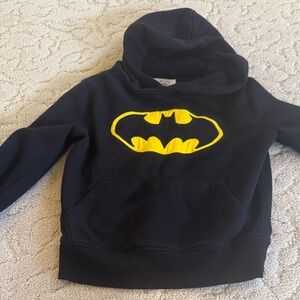 GAP Kids black Hoodie with Batman Logo